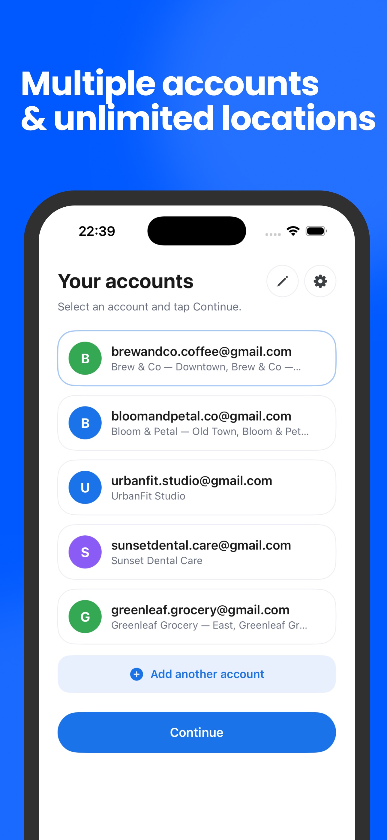Business Profile screenshot 1