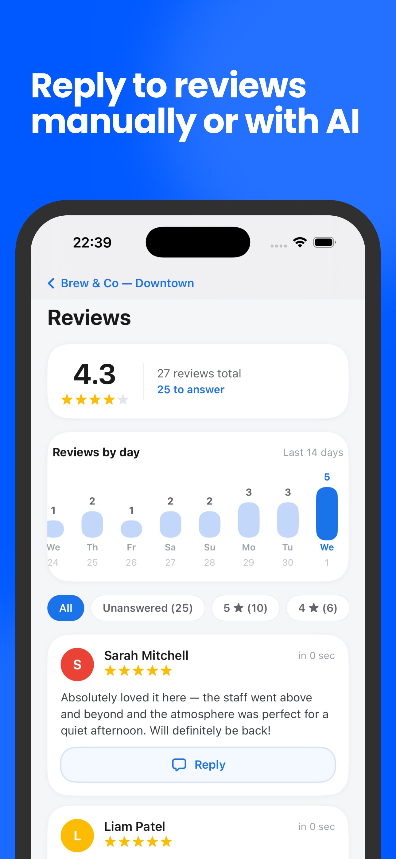 Business Profile screenshot 2